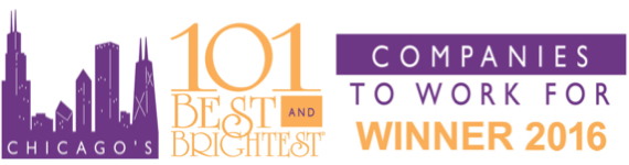 101 Best and Brightest Chicago Logo